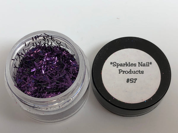 Sparkles Nail Products Glitter #57