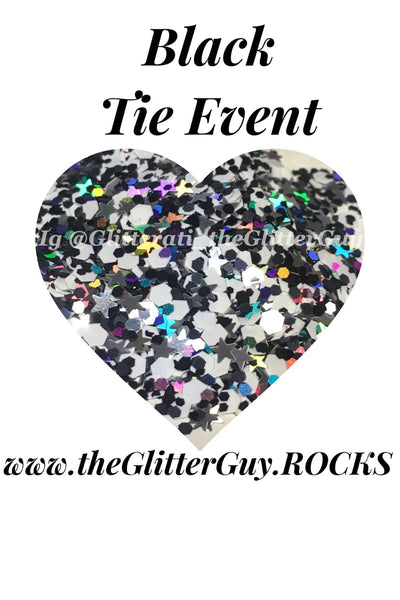 Black Tie Event Chunky Glitter Mix