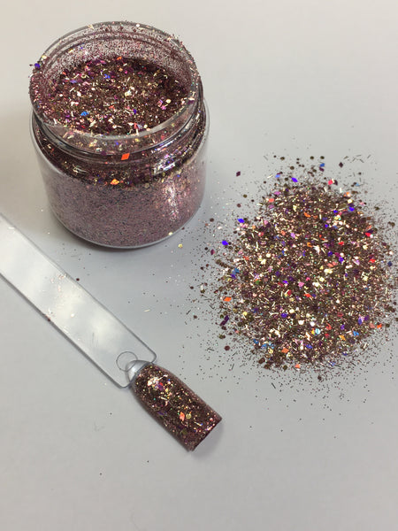 Pink Champagne Chunky Custom Mix Glitter