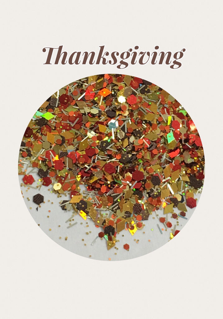 Thanksgiving Chunky Custom Mix Glitter
