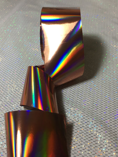 Copper Holo Nail Foil