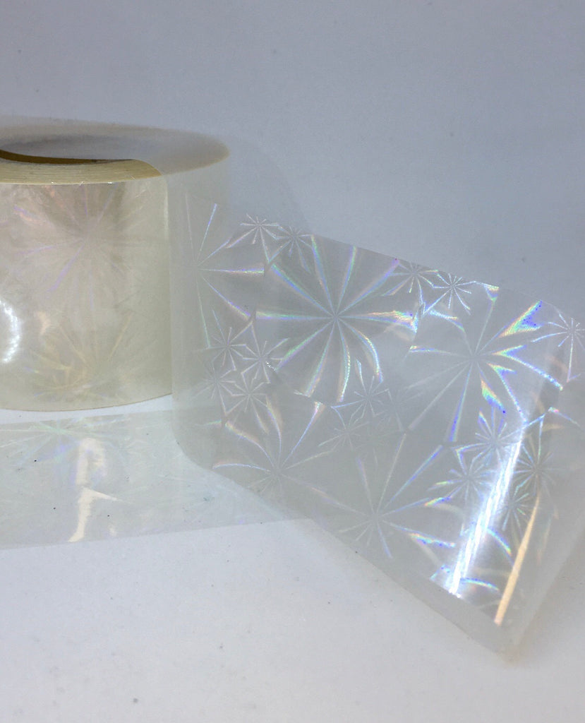 Iridescent Starburst Nail Foil