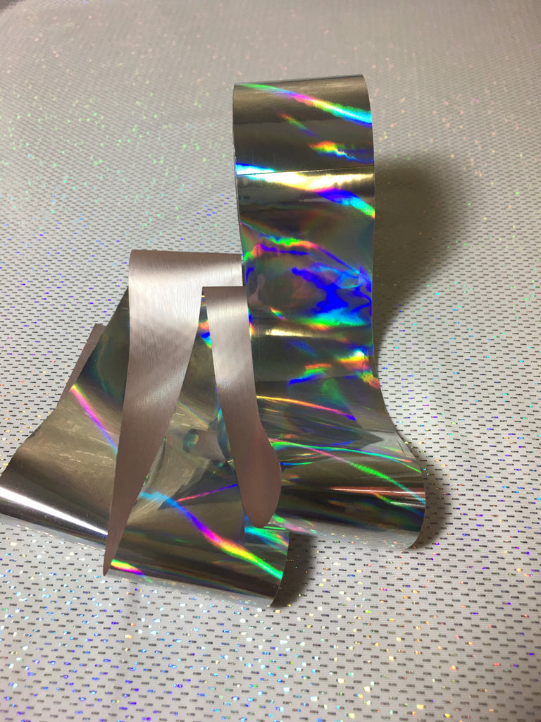 Silver Holo Nail Foil