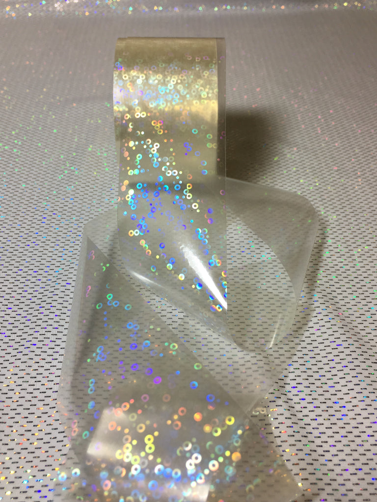 Iridescent Circles Nail Foil