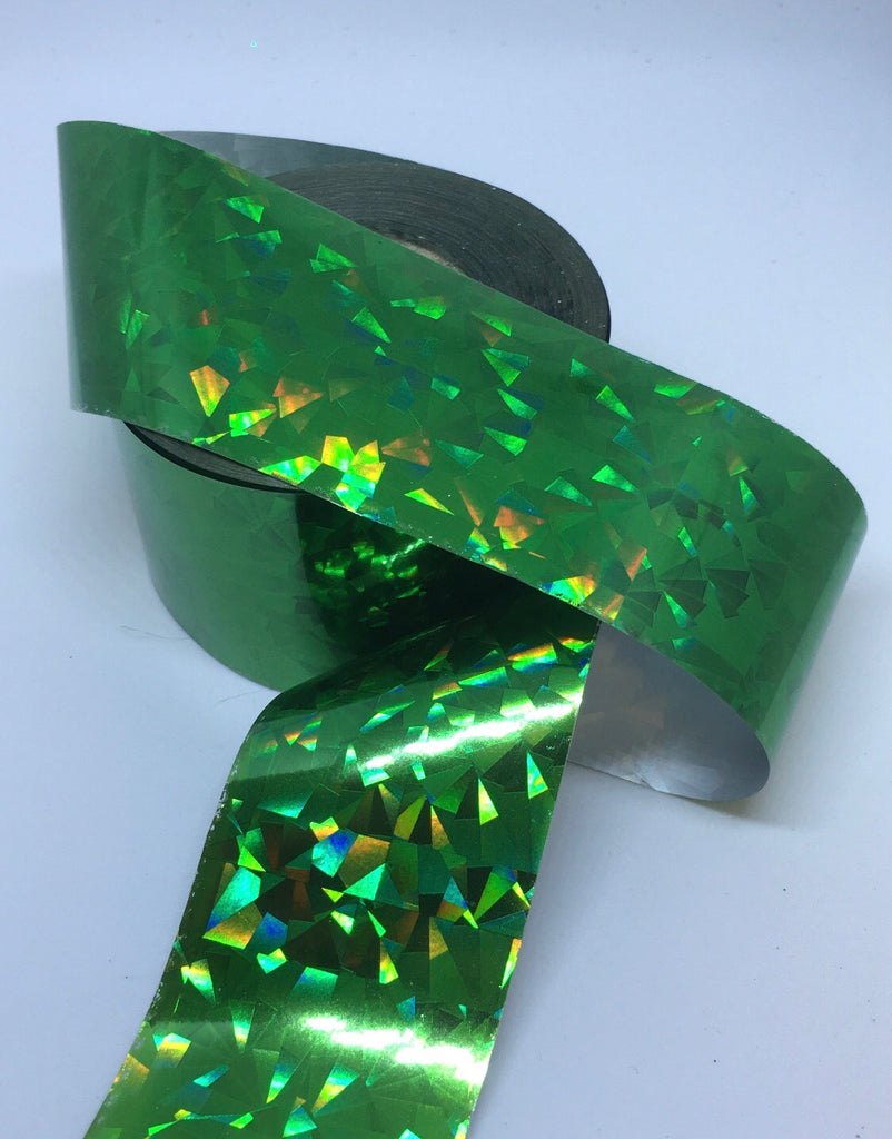Green Holo Shards Nail Foil