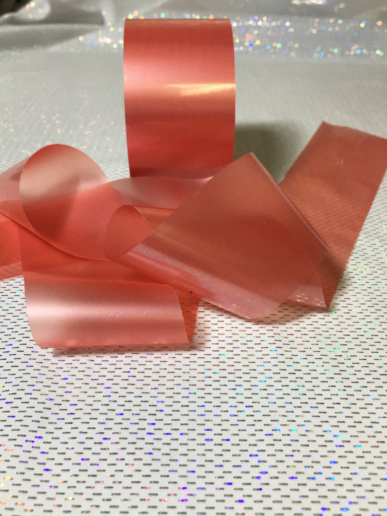 Translucent Pink Matte Nail Foil