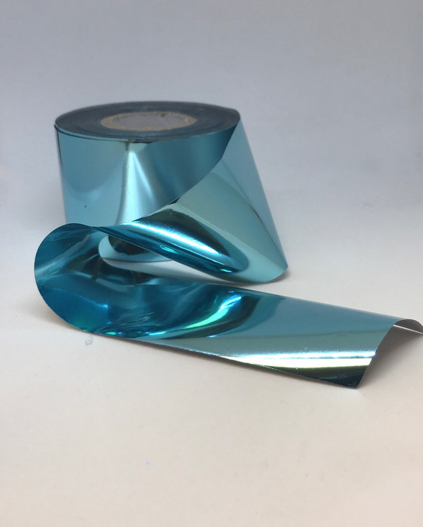 Solid Light Aqua Nail Foil