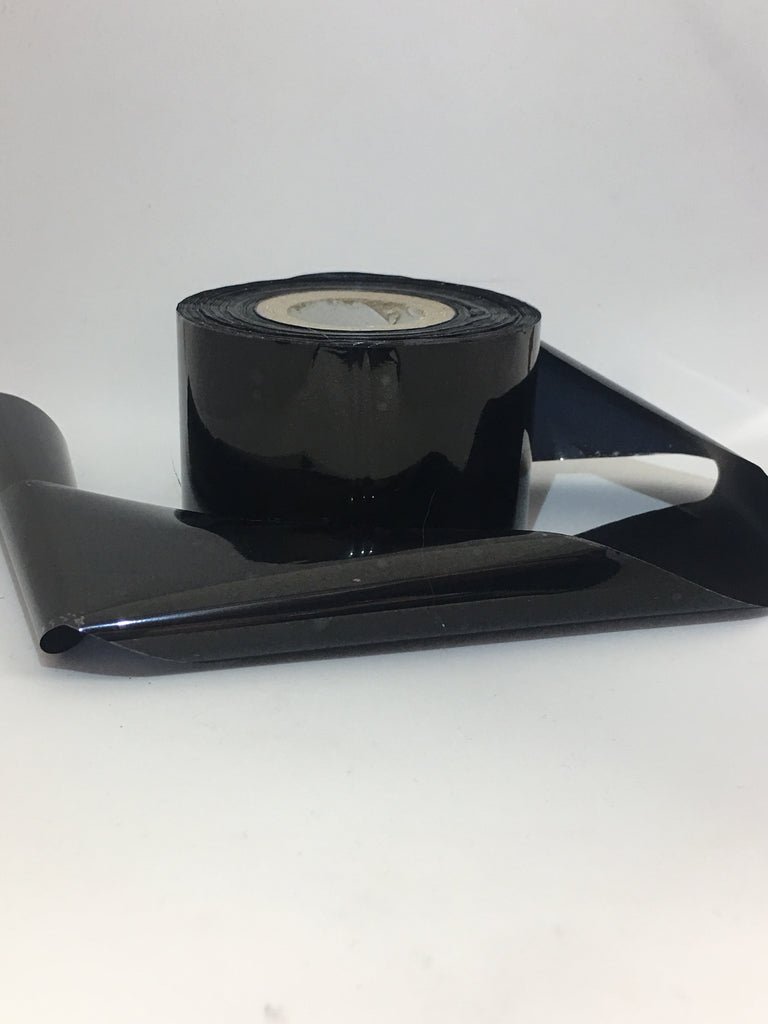 Solid Black Nail Foil