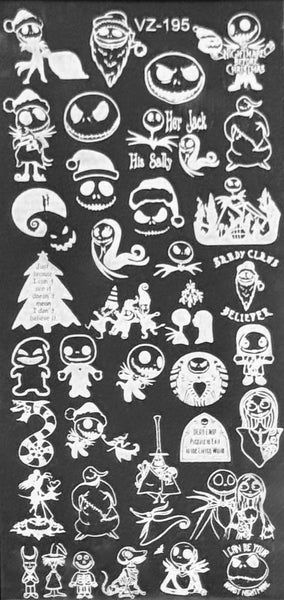 Jack and Sally Stamping Plates