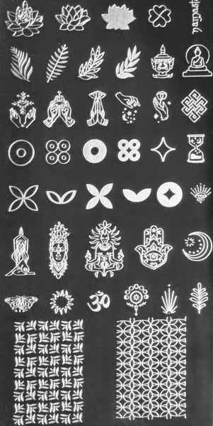 Zen Stamping Plates