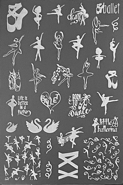 Ballet Stamping Plate