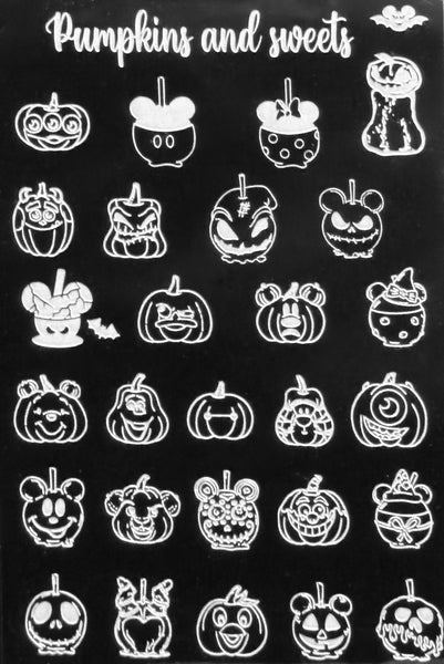 Famous Cartoon Halloween Stamping Plates