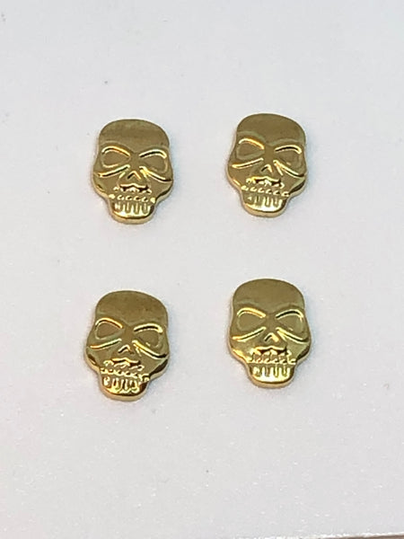 Large Skull Nail Charms (4)