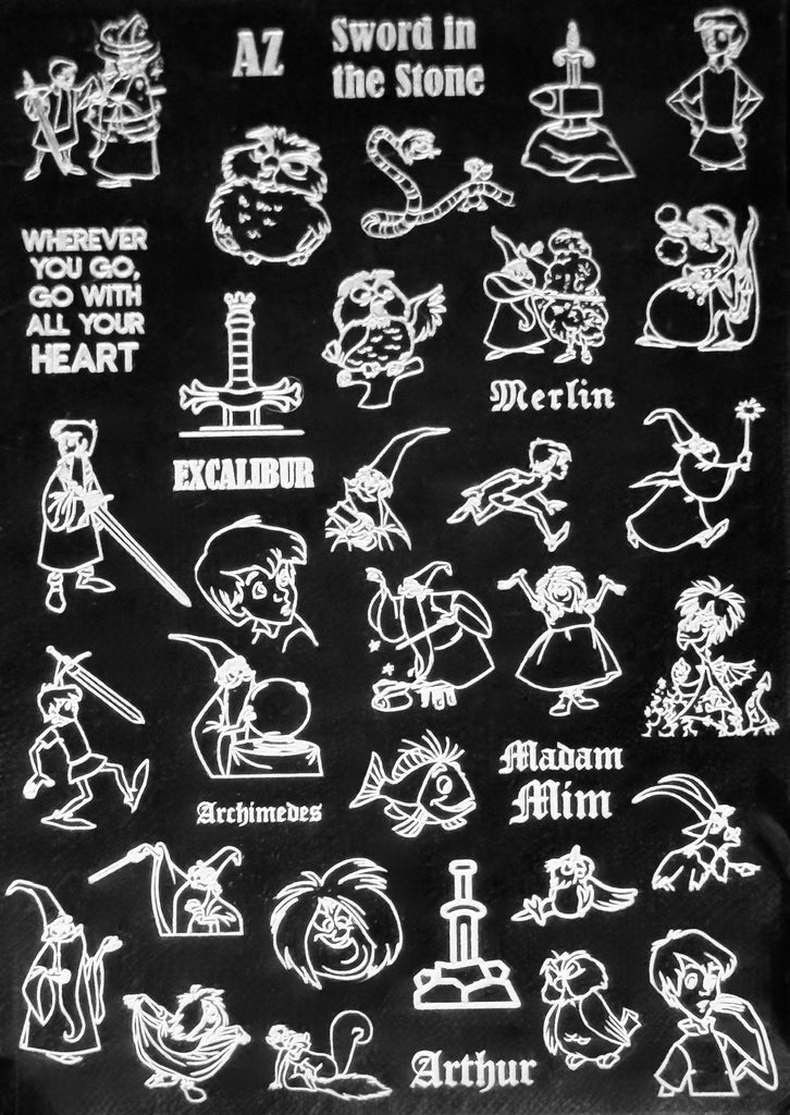 Excaliber Movie Stamping Plate