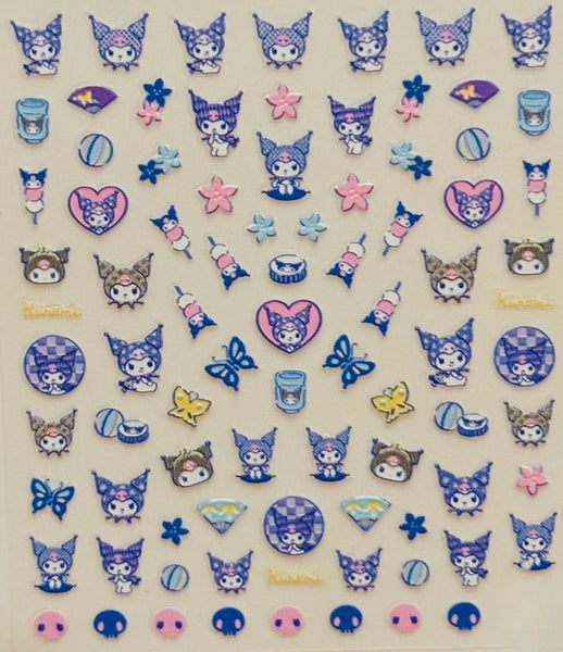Hi Kitty and Friends Nail Decals