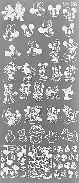 M Mouse Stamping Plates