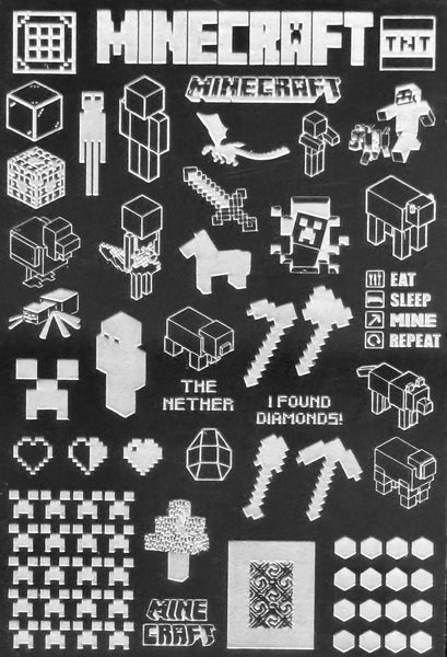 Survival Mode or Creative Mode Stamping Plates