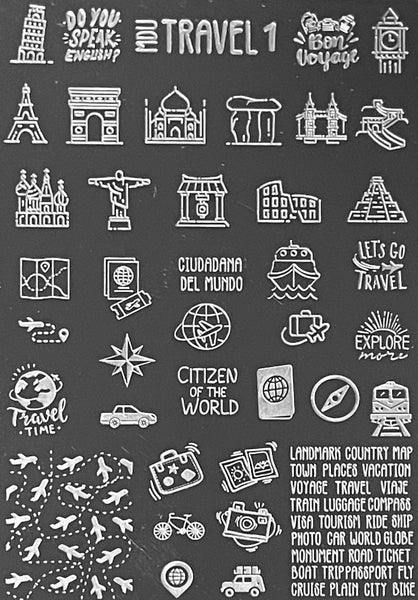 Travel Stamping Plates