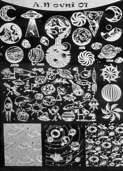 Space Stamping Plates