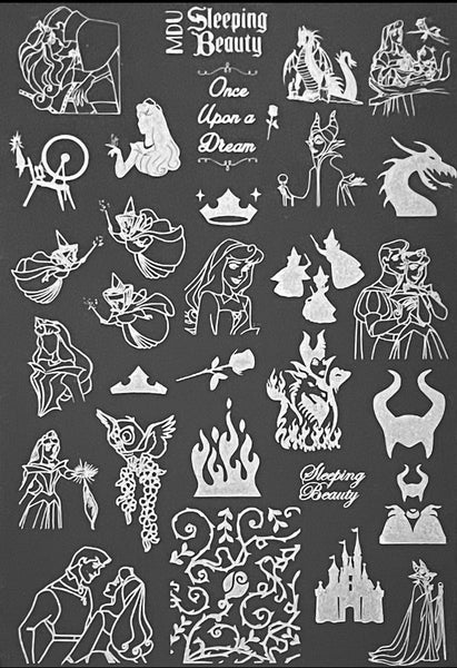 Favorite Princess Stamping Plates