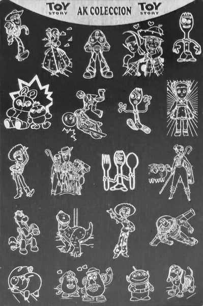 Andy & His Toys Movie Stamping Plates