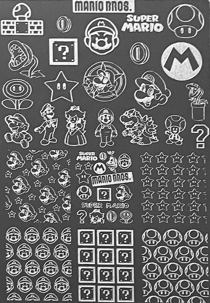 Mario and Luigi’s Games Stamping Plates