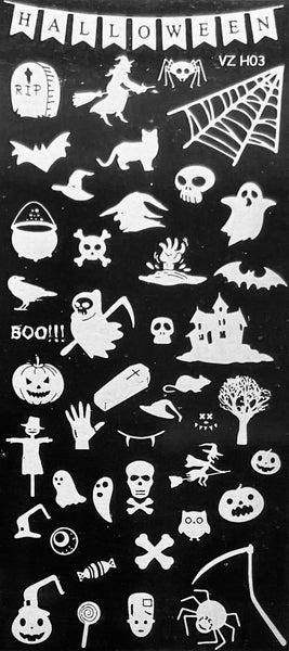 Halloween/Horror Stamping Plates