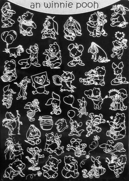 Hundred Acre Woods Friends Stamping Plates