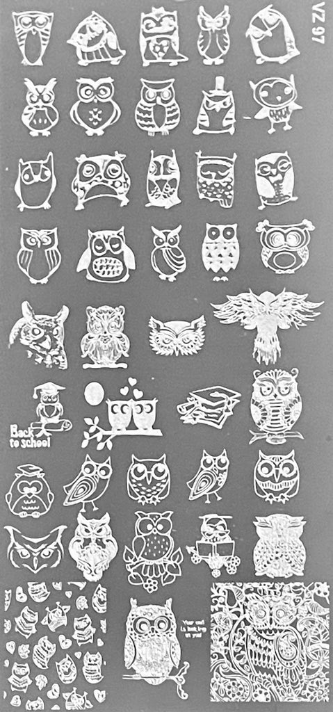 Owls Stamping Plate