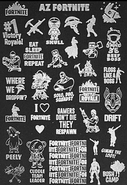 Video Games Stamping Plates