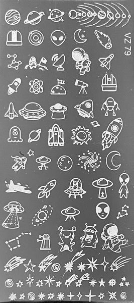 Space Stamping Plates