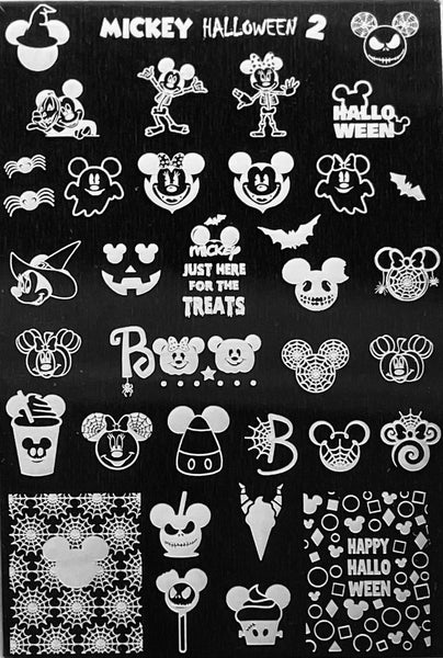 Mouse Halloween Stamping Plates