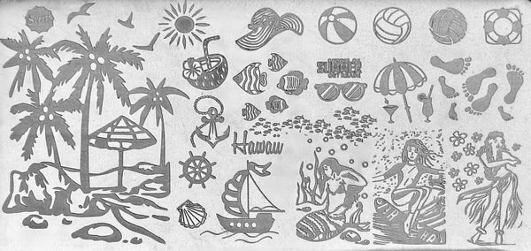 Hawaiian Stamping Plates