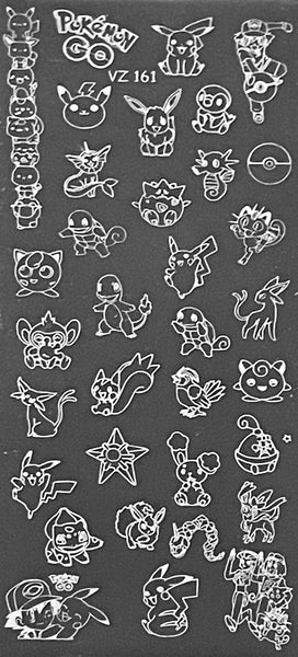 Pikachu, Squirtle, and More Stamping Plates