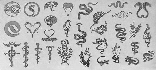 Snakes Stamping Plates