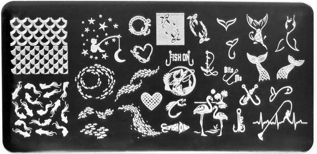 Fishing Stamping Plate