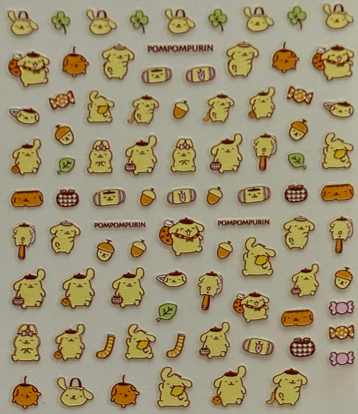 Hi Kitty and Friends Nail Decals