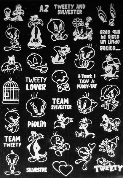 Loon E Stamping Plates