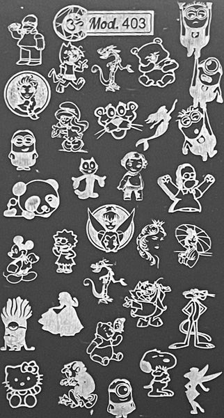 Famous Cartoon Stamping Plates