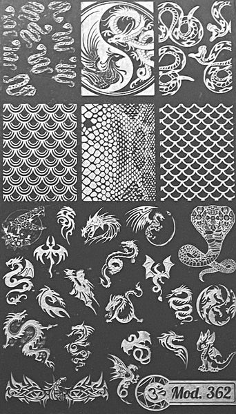 Snakes Stamping Plates