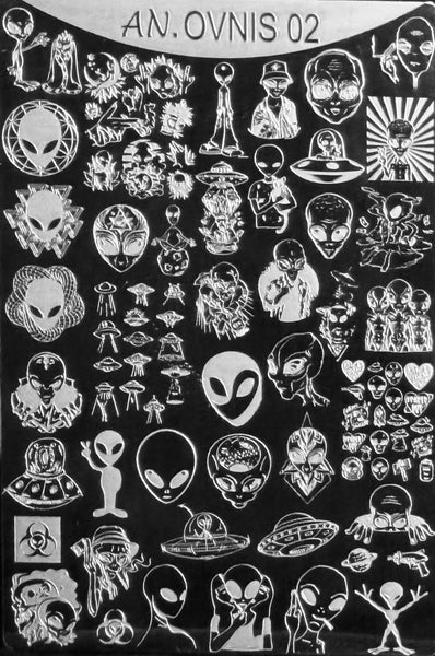 Space Stamping Plates