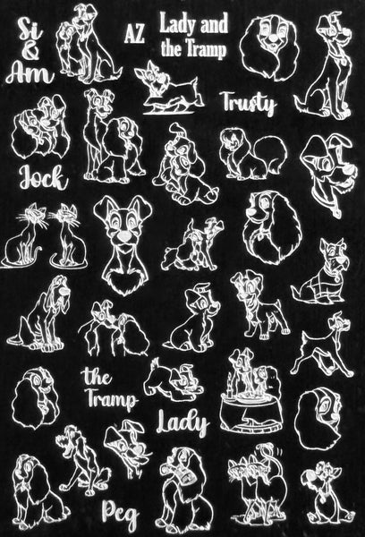 Jim Dear and Darling’s Cocker Spaniel Stamping Plate