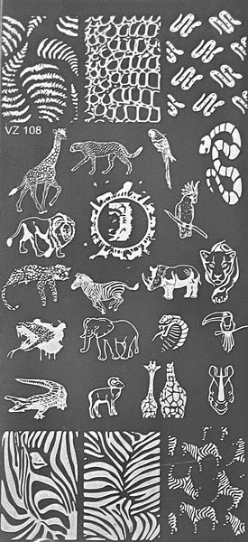 Safari Stamping Plates