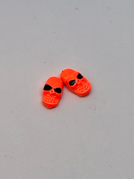 Neon Skulls Nail Charms (2)