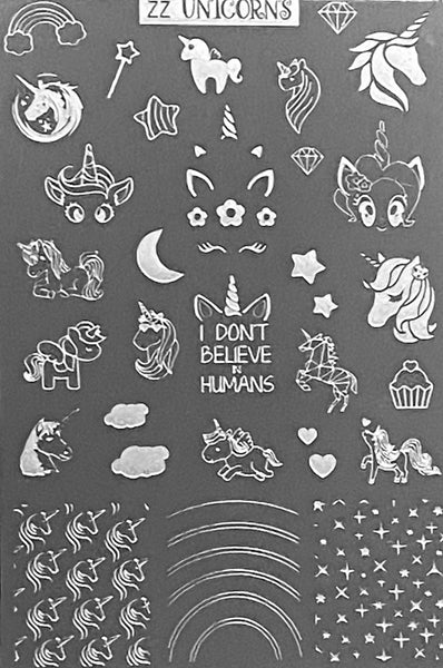 Unicorns Stamping Plates