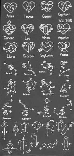 Moon, Sun, And Stars Stamping Plates