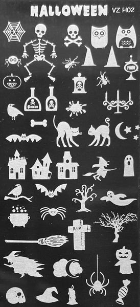 Halloween/Horror Stamping Plates