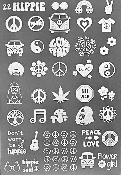 Hippie Stamping Plate