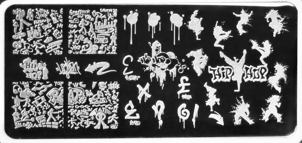 Hip Hop Stamping Plate