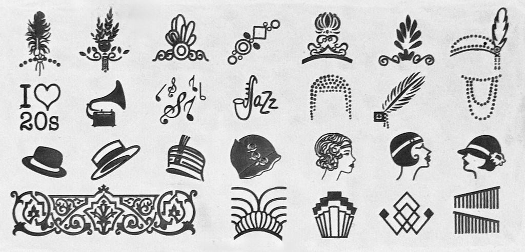 Roaring 20's Stamping Plate